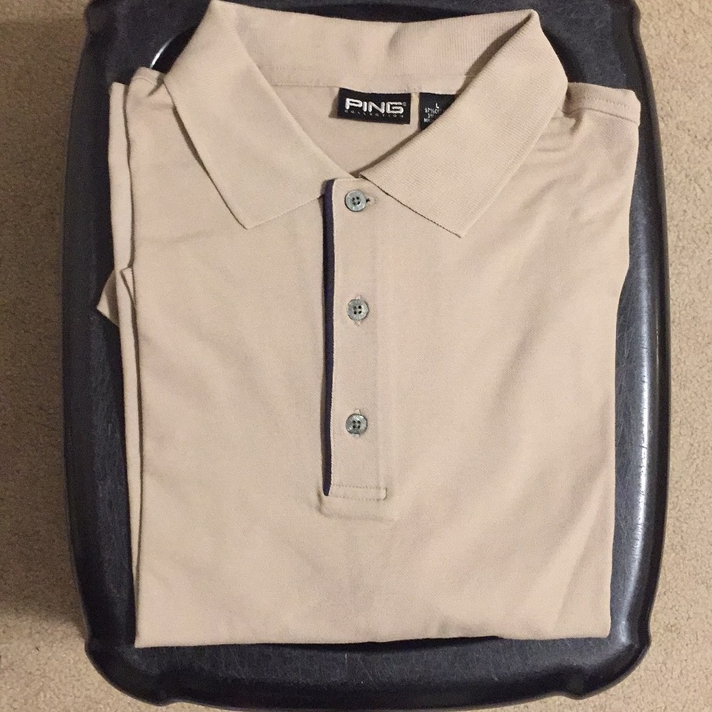 Solid 3 button polo